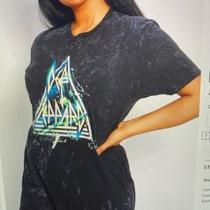 Plus Def Leppard License T-Shirt